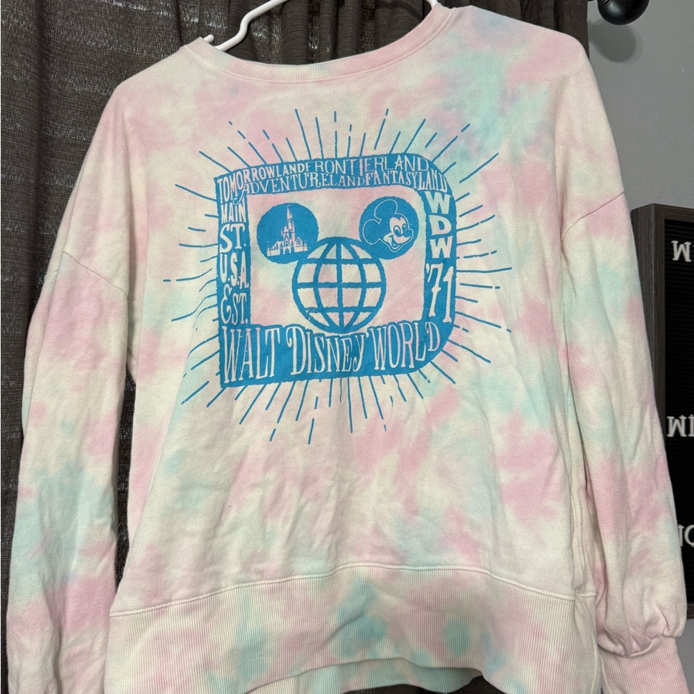 Disney Parks Walt Disney World Tie-Dye Sweatshirt
